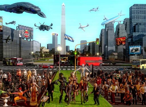 «Argentina versus Predator»: sátira, arte y resistencia en clave animada