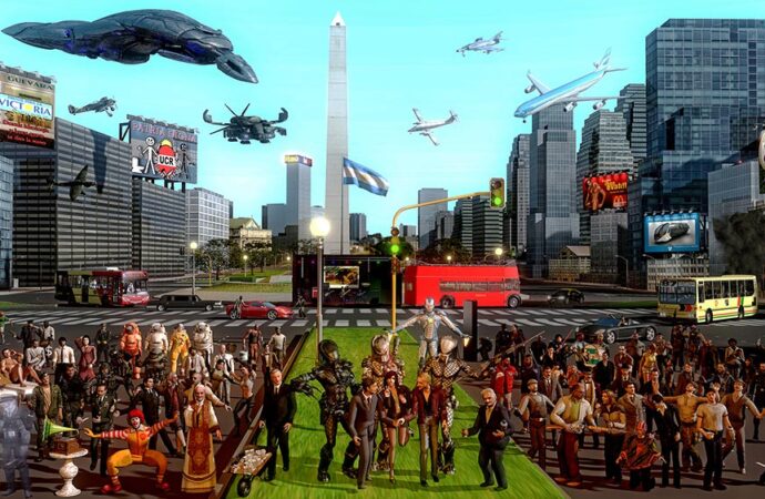 «Argentina versus Predator»: sátira, arte y resistencia en clave animada